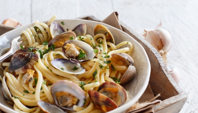 Menu gourmet a base di pesce per due persone (valido solo Ven, Sab e Dom, compreso il 2 Giugno)